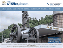 Tablet Screenshot of calcepiasco.it